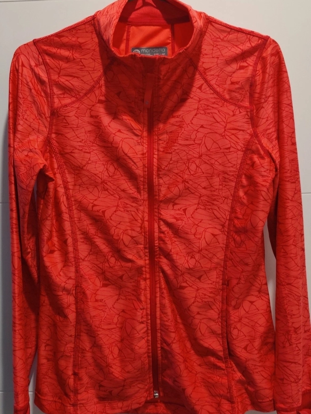Mondetta Womens S Performance Athletic Full Zip Jacket....like New